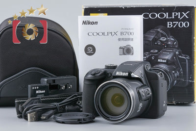 [Used] Nikon COOLPIX B700 Black Compact Digital Camera with Original Box