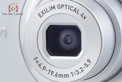 [Used] CASIO Casio EXILIM EX-Z370 Silver Compact Digital Camera with Original Box