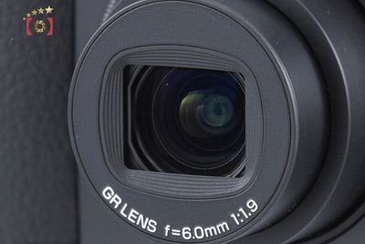 【中古】RICOH リコー GR DIGITAL III コンパクトデジタルカメラ シャッター回数僅少 元箱付き