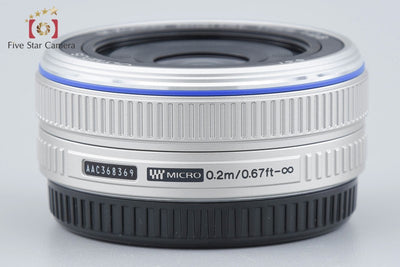 [Used] OLYMPUS Olympus M.ZUIKO DIGITAL 17mm f/2.8 Silver