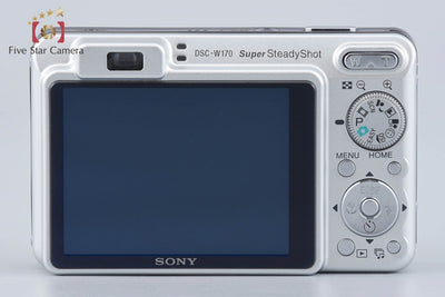 Used: Sony Cyber-Shot DSC-W170 Silver Compact Digital Camera