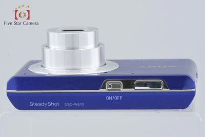 【中古】SONY ソニー Cyber-Shot DSC-W610 ブルー デジタルスチルカメラ