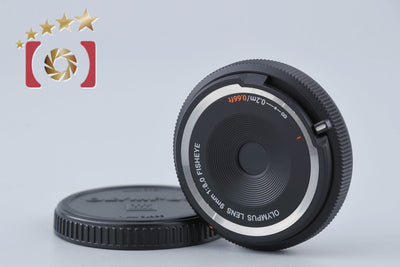 [Used] OLYMPUS Olympus Fisheye Body Cap Lens BCL-0980 (9mm F8.0 Fisheye) Black