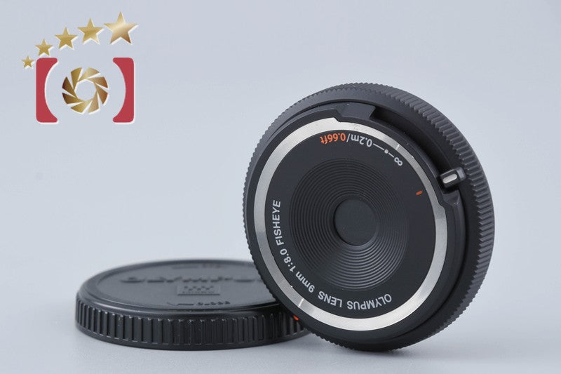 [Used] OLYMPUS Olympus Fisheye Body Cap Lens BCL-0980 (9mm F8.0 Fisheye) Black