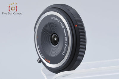 [Used] OLYMPUS Olympus Fisheye Body Cap Lens BCL-0980 (9mm F8.0 Fisheye) Black