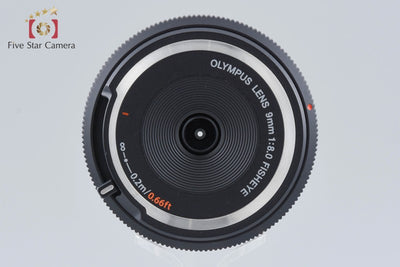 [Used] OLYMPUS Olympus Fisheye Body Cap Lens BCL-0980 (9mm F8.0 Fisheye) Black