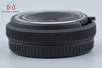 [Used] OLYMPUS Olympus Fisheye Body Cap Lens BCL-0980 (9mm F8.0 Fisheye) Black