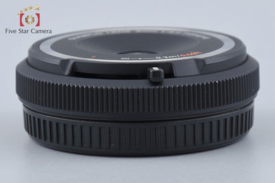 [Used] OLYMPUS Olympus Fisheye Body Cap Lens BCL-0980 (9mm F8.0 Fisheye) Black