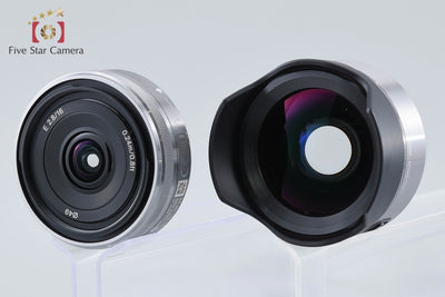 Used: Sony E 16mm f/2.8 SEL16F28 + VCL-ECU1 Ultra Wide Converter