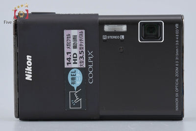 【中古】Nikon ニコン COOLPIX S80 プラウドブラック コンパクトデジタルカメラ