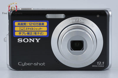 [Used] SONY Cyber-shot DSC-W190 Black Compact Digital Camera