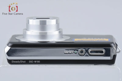[Used] SONY Cyber-shot DSC-W190 Black Compact Digital Camera