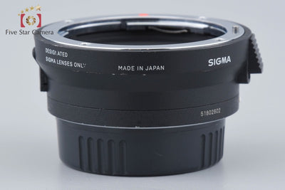 [Used] SIGMA Mount Converter MC-11 for Canon EF-E Canon EF → Sony E-mount