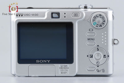[Used] SONY Sony Cyber-Shot DSC-W30 Silver Compact Digital Camera