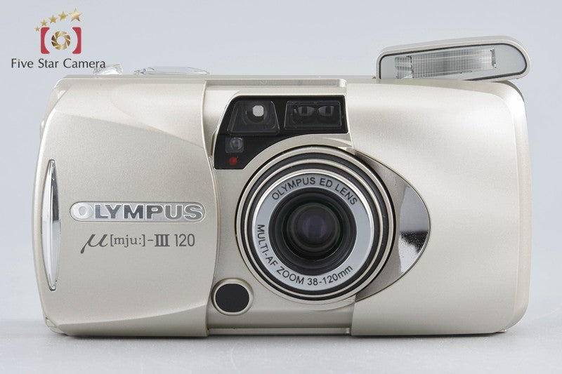 中古】OLYMPUS オリンパス μ[mju:]-III ミューIII 120 コンパクト