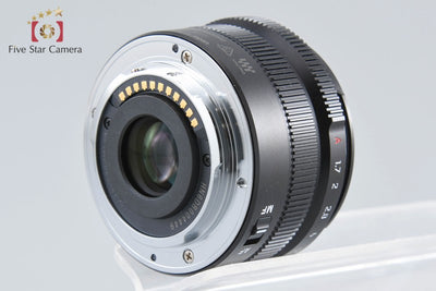 Used: Panasonic LEICA DG SUMMILUX 15mm f/1.7 ASPH. H-X015-K Black
