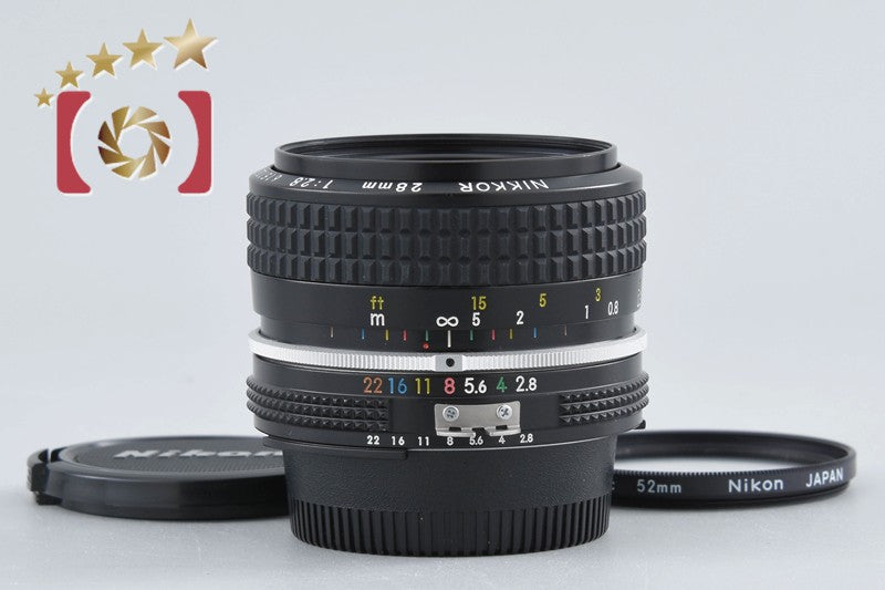 【中古】Nikon ニコン Ai NIKKOR 28mm f/2.8