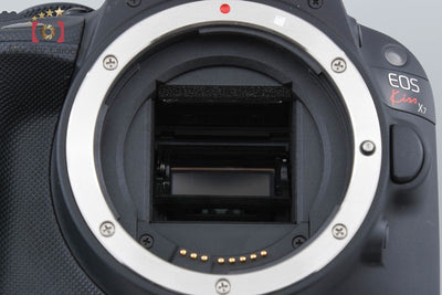 [Used] Canon EOS Kiss X7 Double Zoom Kit Black - Low Shutter Count