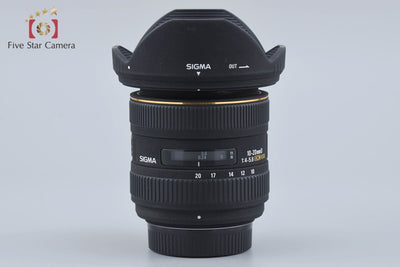 [Used] SIGMA 10-20mm f/4-5.6 EX DC HSM for Nikon
