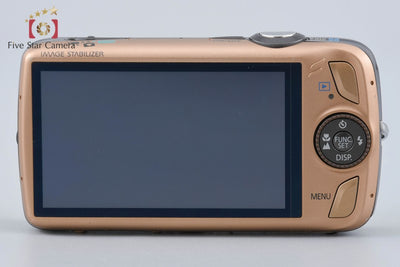 【中古】Canon キヤノン IXY Digital 930 IS ブラウン コンパクトデジタルカメラ
