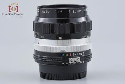 【中古】Nikon ニコン NIKKOR-O.C Auto 35mm f/2 Ai改