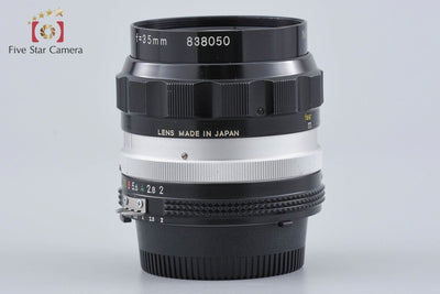 【中古】Nikon ニコン NIKKOR-O.C Auto 35mm f/2 Ai改