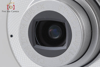 [Used] Canon IXY Digital 50 Silver Compact Digital Camera