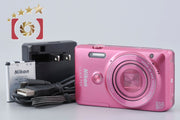 [Used] Nikon COOLPIX S6900 Glossy Pink Compact Digital Camera