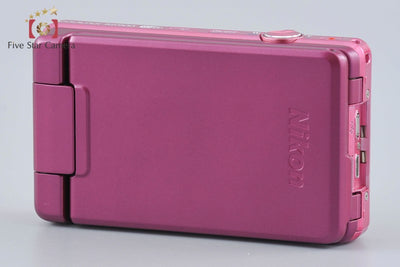 [Used] Nikon COOLPIX S6900 Glossy Pink Compact Digital Camera