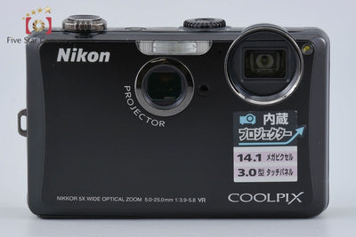 【中古】Nikon ニコン COOLPIX S1100 pj ブラック コンパクトデジタルカメラ