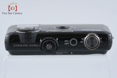 【中古】Nikon ニコン COOLPIX S1100 pj ブラック コンパクトデジタルカメラ