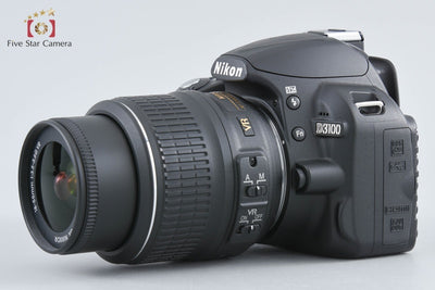 [Used] Nikon D3100 18-55 VR Lens Kit Black, Low Shutter Count