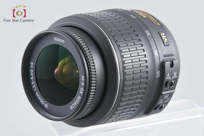 [Used] Nikon D3100 18-55 VR Lens Kit Black, Low Shutter Count