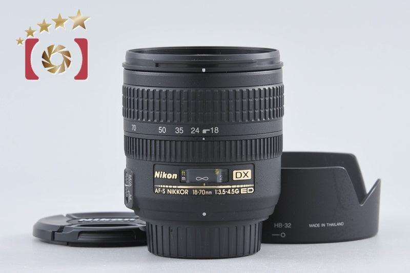 [Used] Nikon AF-S DX NIKKOR 18-70mm f/3.5-4.5 G ED