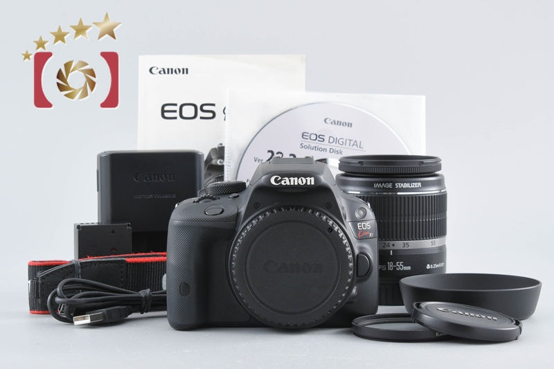 【中古】Canon キヤノン EOS Kiss X7 + EF-S 18-55mm f/3.5-5.6 IS