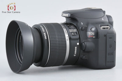 [Used] Canon EOS Kiss X7 + EF-S 18-55mm f/3.5-5.6 IS