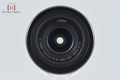 [Used] Panasonic LUMIX G VARIO 12-32mm f/3.5-5.6 ASPH. MEGA O.I.S. H-FS12032 Black with original box