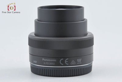 [Used] Panasonic LUMIX G VARIO 12-32mm f/3.5-5.6 ASPH. MEGA O.I.S. H-FS12032 Black with original box