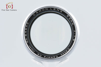 [Used] Canon 85mm f/1.9 L39 Leica Screw Mount