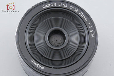 [Used] Canon EF-M 22mm f/2 STM Silver
