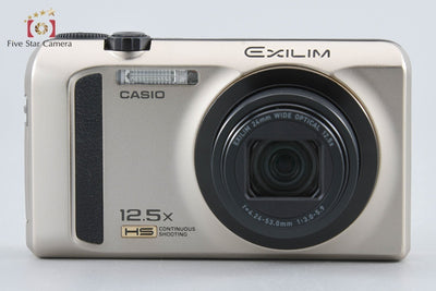 【Used】CASIO HIGH SPEED EXILIM EX-ZR300 Gold Compact Digital Camera