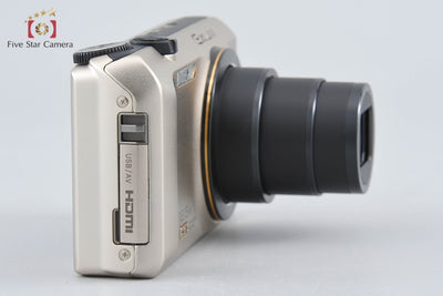 【Used】CASIO HIGH SPEED EXILIM EX-ZR300 Gold Compact Digital Camera