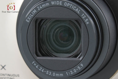 【Used】CASIO HIGH SPEED EXILIM EX-ZR300 Gold Compact Digital Camera