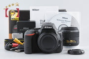 【中古】Nikon ニコン D5500 ブラック 18-55mm VR II レンズキット シャッター回数僅少 元箱付き