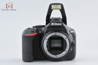 【中古】Nikon ニコン D5500 ブラック 18-55mm VR II レンズキット シャッター回数僅少 元箱付き