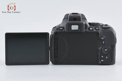 【中古】Nikon ニコン D5500 ブラック 18-55mm VR II レンズキット シャッター回数僅少 元箱付き