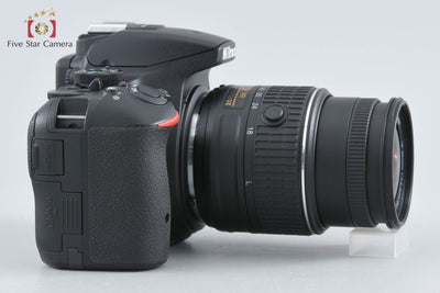 【中古】Nikon ニコン D5500 ブラック 18-55mm VR II レンズキット シャッター回数僅少 元箱付き