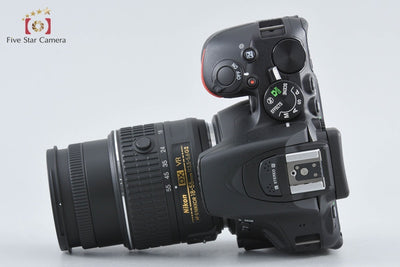 【中古】Nikon ニコン D5500 ブラック 18-55mm VR II レンズキット シャッター回数僅少 元箱付き