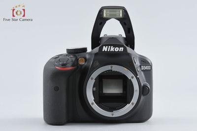 [Used] Nikon D3400 Black Digital SLR Camera