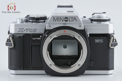 [Used] MINOLTA X-700 Silver + New MD 50mm f/1.4
